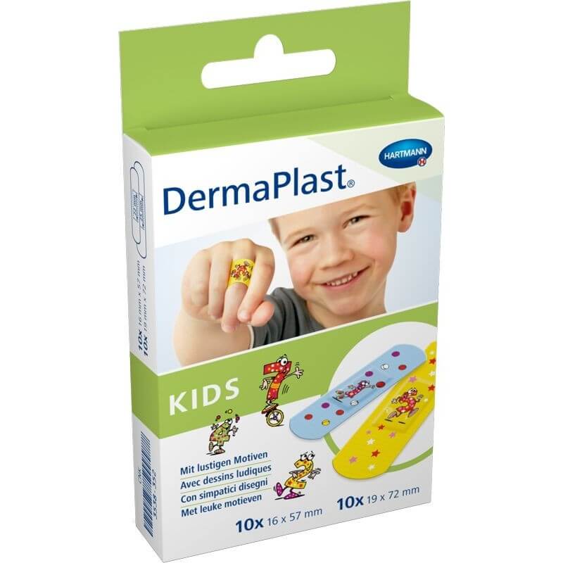 Dermaplast Kids Strips 2 sizes (20 pcs)