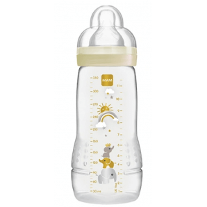MAM Weithalsflasche Easy Active Baby Bottle 4+Monate Unisex 330ml (1 Stk)