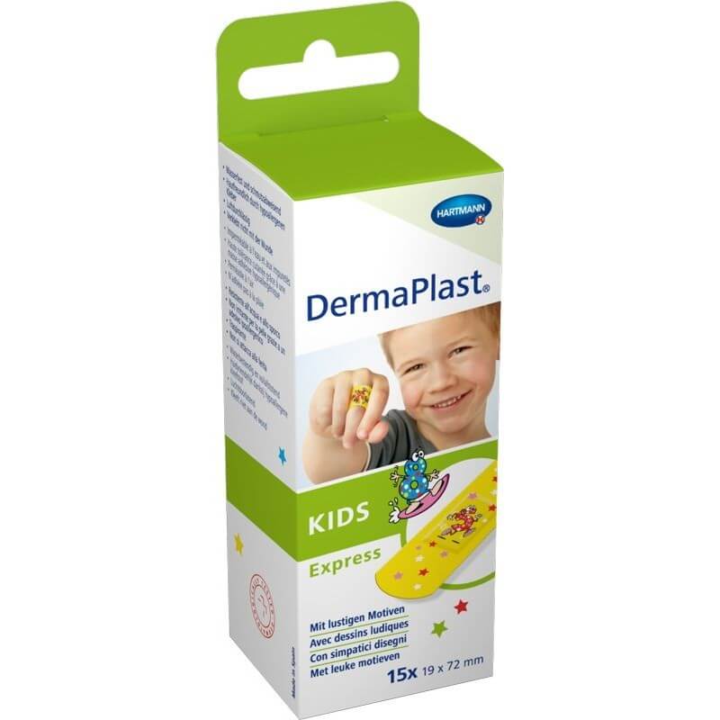 DermaPlast Kids Express Strips 19x72mm (15 Stk)