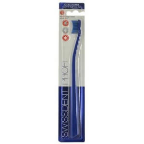 SWISSDENT PROFI Colours Toothbrush Soft-Medium Blue (1 pc)
