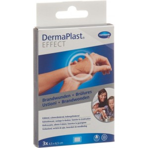 Dermaplast Effect burn plaster 45x65mm kl (3 pcs)