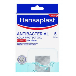 Hansaplast MED Antibacterial Aqua Protect XXL (5 Stk)