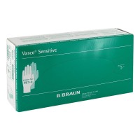 Vasco Sensitive Latex Gloves M (100 pcs)