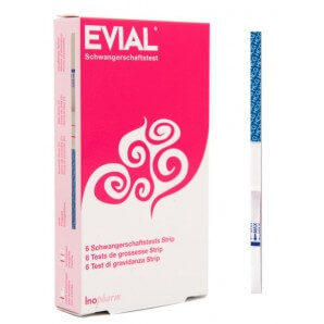 Evial bandelette de test de grossesse (6 pièces)