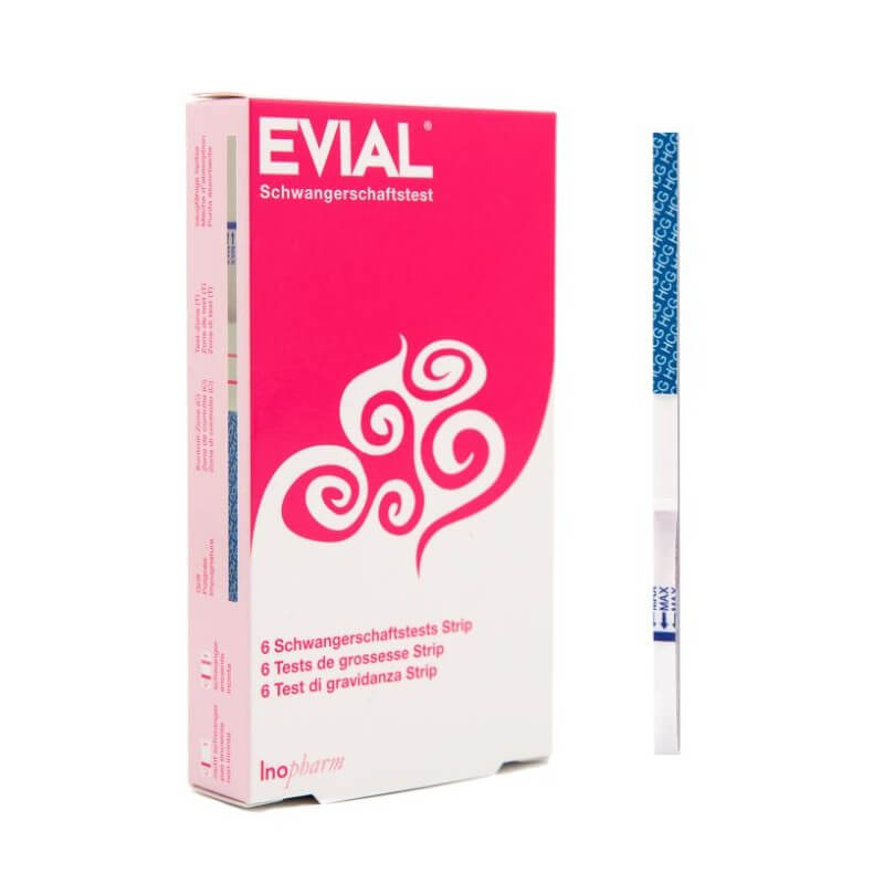 Evial  Striscia di test di gravidanza (6 pezzi)