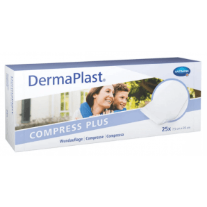 DermaPlast Compress Plus Steril 7.5x20cm (90 Stk)