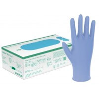 Vasco Nitril Handschuhe Blau M (150 Stk)