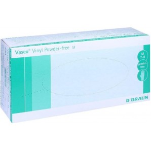 Vasco Vinyl Powder-Free Handschuhe M (100 Stk)