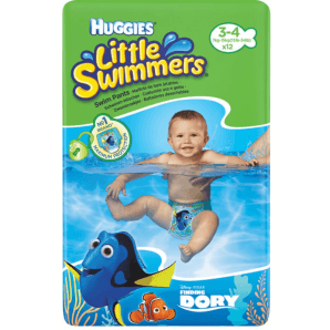 Couche Huggies Little Swimmers taille 3-4 (12 pcs)