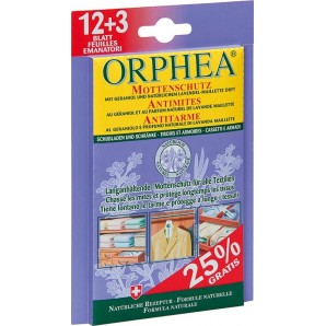 ORPHEA Mottenschutz Blätter Lavendel (12+3 Stk) Aktion
