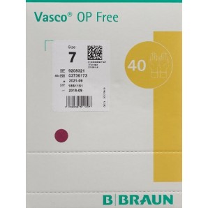 Vasco OP Free Handschuh Latexfrei Größe 7 (40 Paar)
