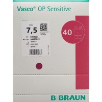 Vasco OP Sensitive Handschuh Latex Größe 7.5 (40 Paar)