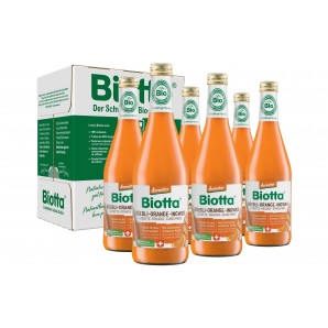 Biotta Demeter Rüebli-Orange-Ingwer Saft Bio (6x500ml)