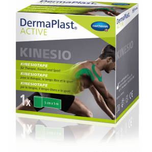 Dermaplast ACTIVE Kinesiotape 5cmx5m Vert (1 pc)