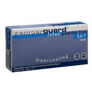 Semperguard Einmalhandschuhe Latex Gr. S (100 Stk)