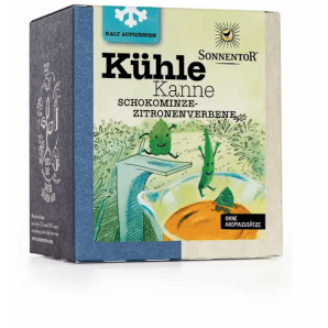 Sonnentor Kühle Kanne Schokominze-Zitronenverbene Tee Bio (16x2g)