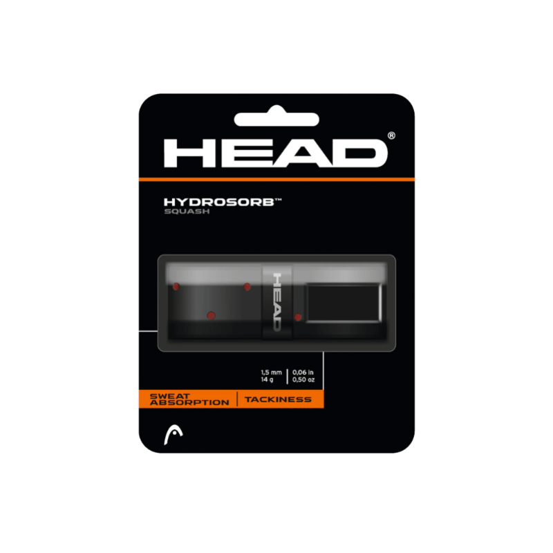 HEAD Hydrosorb Squash Basisband (schwarz/rot)