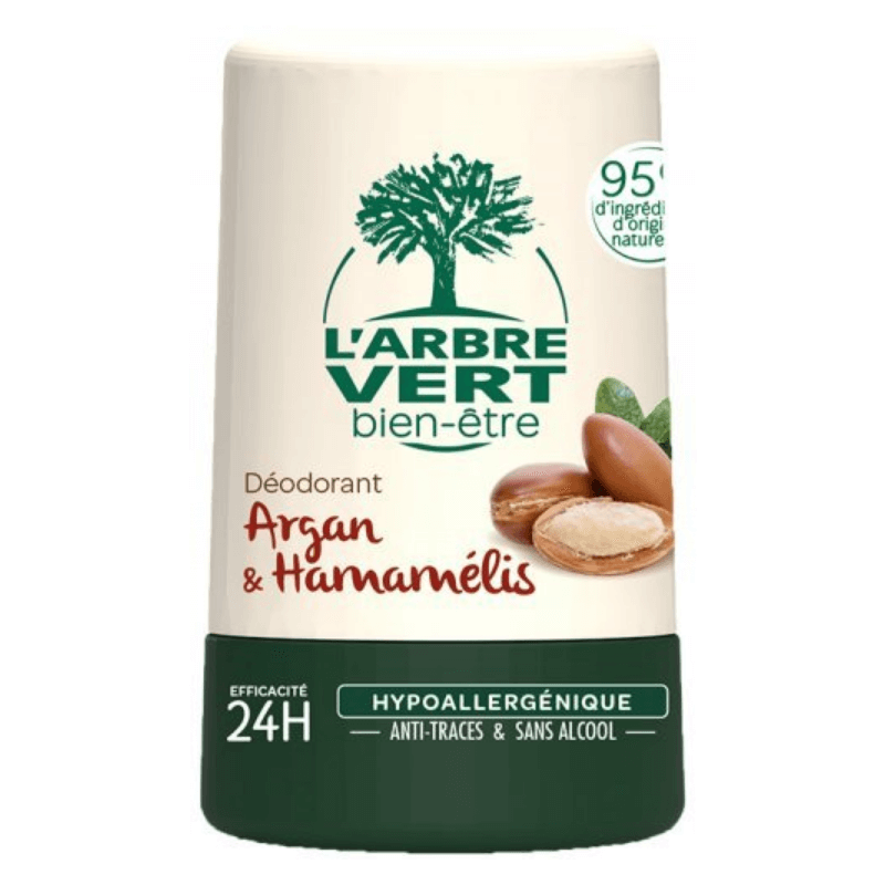 L'ARBRE VERT Eco Deodorante Argan&Hamamelis (50ml)