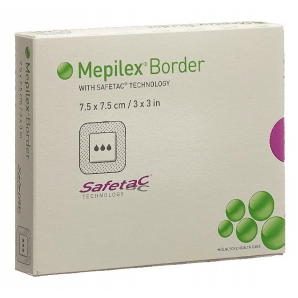 Mepilex Border Schaumverband 7.5x7.5cm (5 Stk)