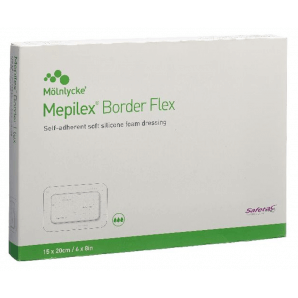 Mepilex Border Flex Foam Dressing 15x20cm (5 pezzi)