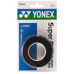 YONEX Super Grap Over Grip (3er Pack, schwarz)
