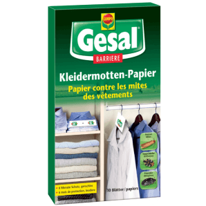 Gesal Clothes Moth Paper Barrier (10 pcs)