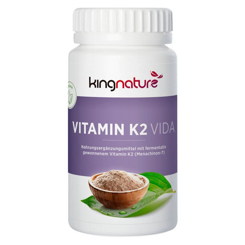 kingnature Vitamin K2 Vida Kapseln 225mcg (120 Stk)