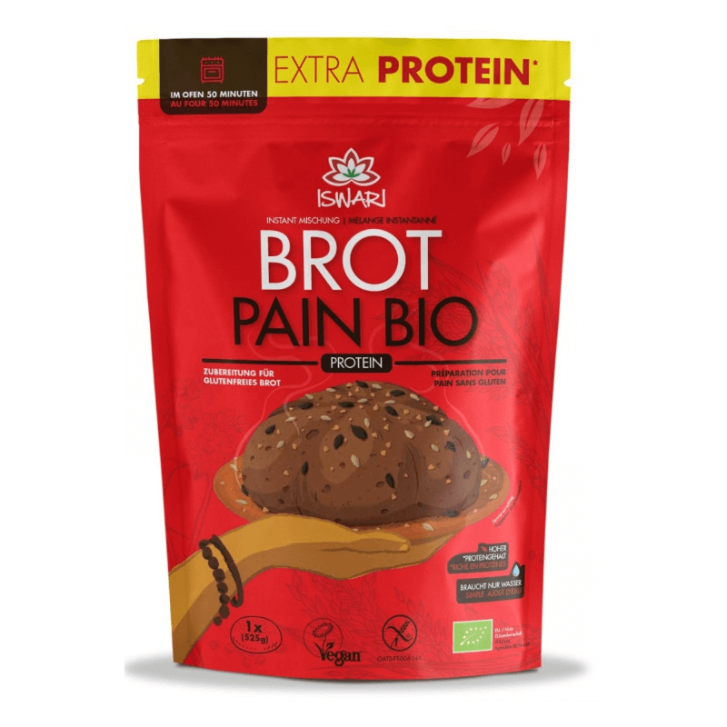 ISWARI Instant Bread Mix Protein Bio (300g)