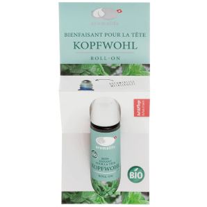 Aromalife Head Wellbeing Roll on Peppermint (10ml)