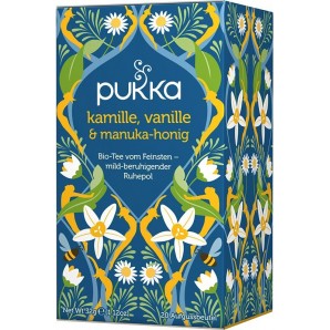 Pukka Camomile, vanilla & manuka-Honey tea organic (20 bags)