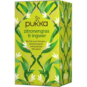 Pukka thé à la citronnelle et au gingembre biologique (20 sachets)