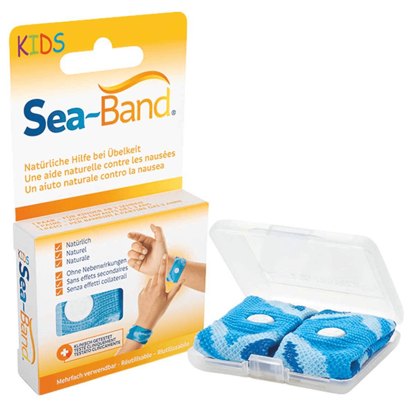 Sea-Band Akupressurband Kinder blau (1 Paar)