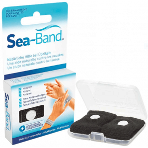 Sea-Band acupressure band...