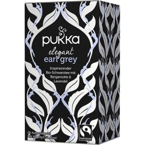 Pukka elegant earl grey tea organic (20 bags)