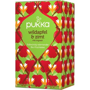 Pukka  Tè alla mela selvatica e cannella biologico (20 sacchetti)