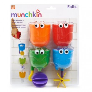 Munchkin Bath toy cup water...