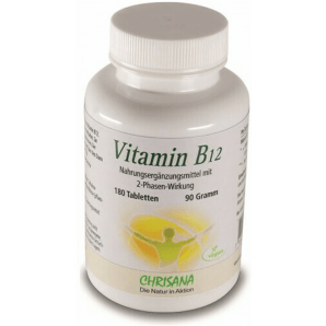 Chrisana Comprimés de vitamine B12 (180 pièces)