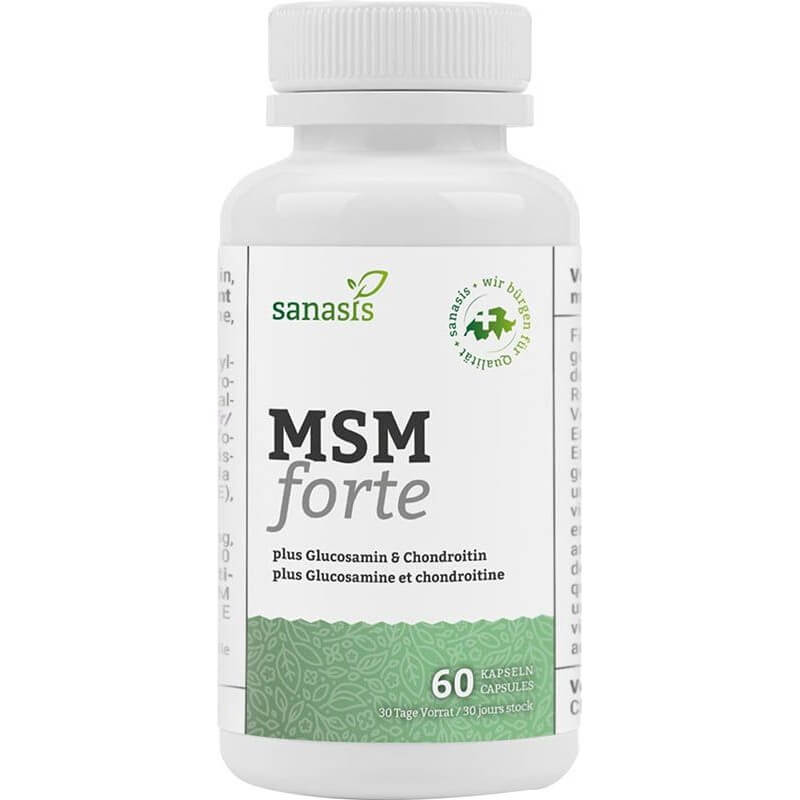 sanasis MSM Glucosamin & Chondroitin Kapseln (60 Stk)