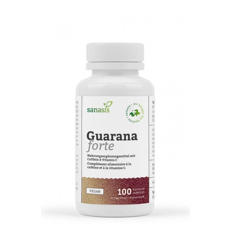 buy sanasis Guarana forte capsules (100 pcs) | Kanela