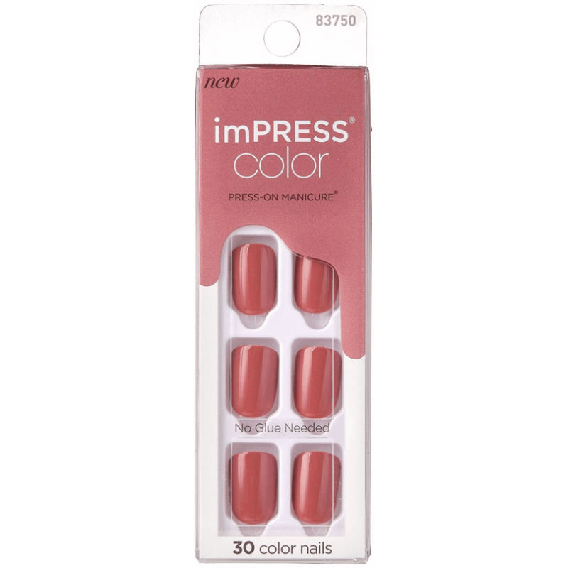 Kiss Impress Color Nail Kit Platonic Pink (1 Stk)