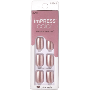 Kiss Impress Color Nail Kit Paralyzed Pink (1 Stk)