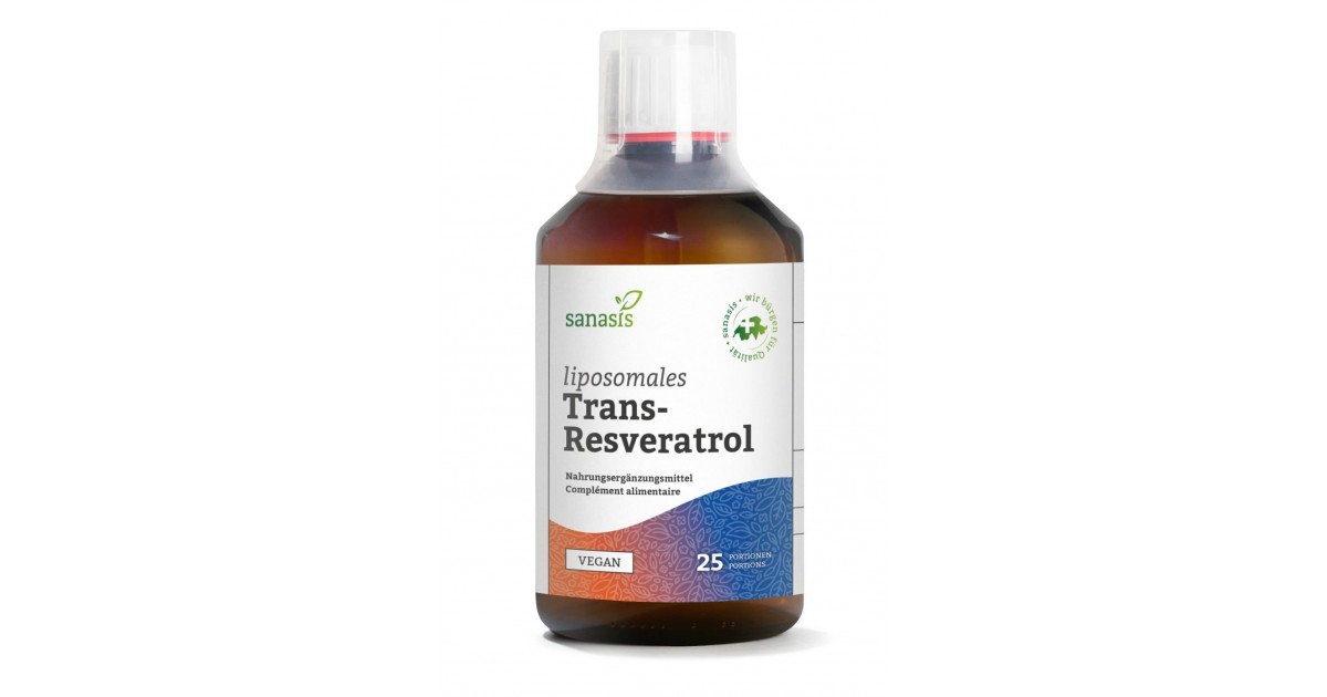 sanasis Trans-Resveratrol liposomal Flasche (250ml)