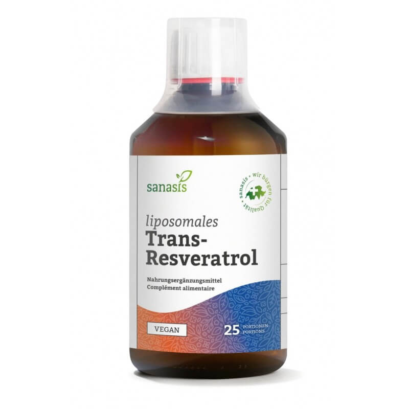 sanasis Trans-Resveratrol liposomal Flasche (250ml)