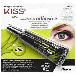 Kiss Strip Lash adhesive with Aloe black (1 Stk)