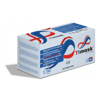 TIMASK Einweg-Mundschutz Orange (50 Stk)