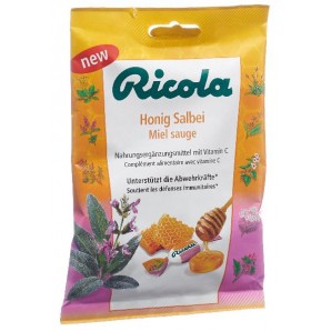 Ricola honey sage with sugar (75g)