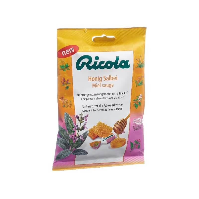 Ricola honey sage with sugar (75g)