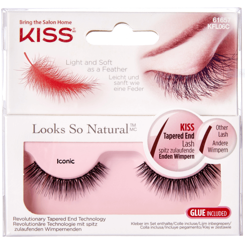 Kiss Look So Natural Lashes Iconic (1 Stk)