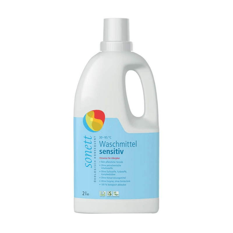 Sonett Waschmittel sensitiv 30°-95°C (2 Liter)