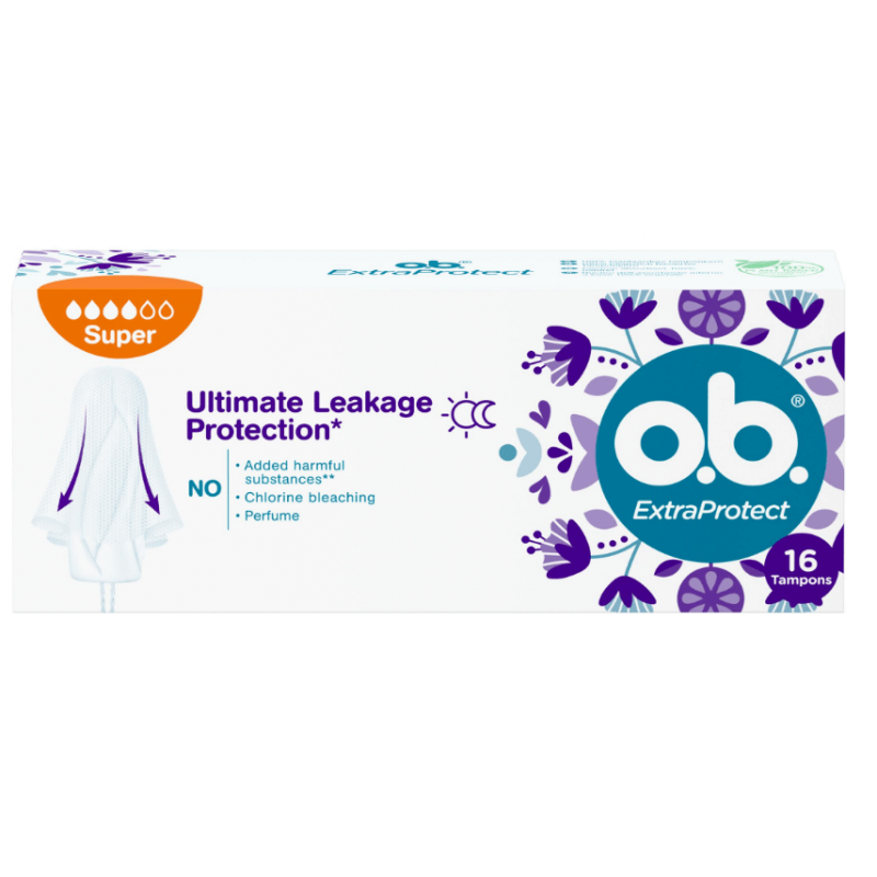 o.b. Tampons ExtraProtect Super (16 Stk)